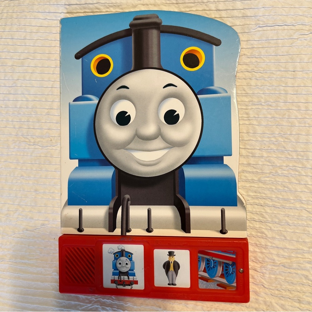 Thomas the Tank Engine children's book with sound effects